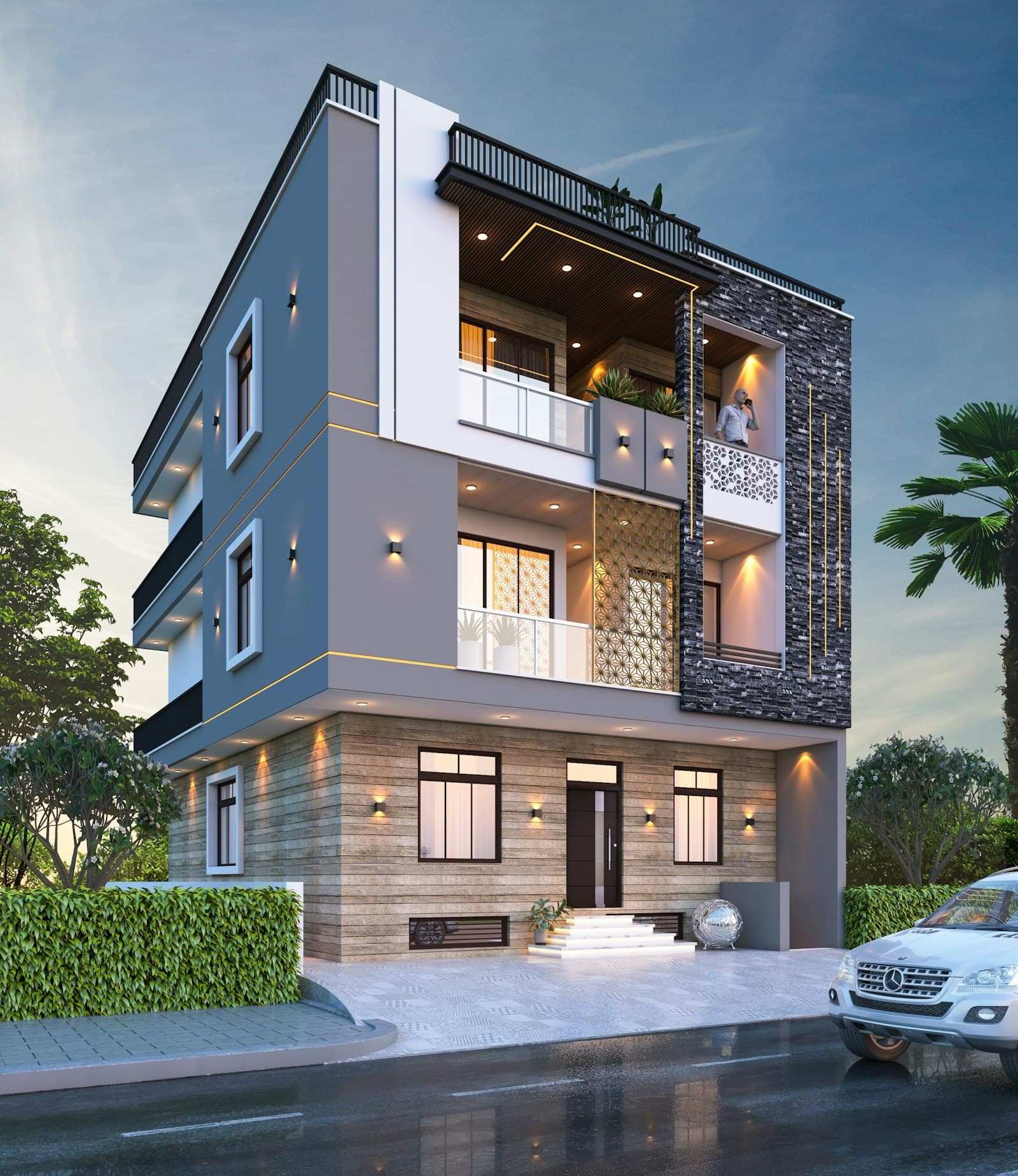 Modern residential property managed by The Jackal Group